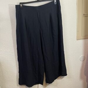 HALARA Women's Wide-Leg Linen blend Pants